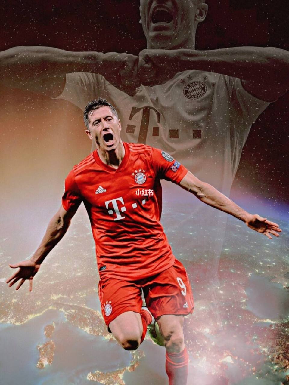 关于里昂血洗曼联，莱万打破历史纪录的信息