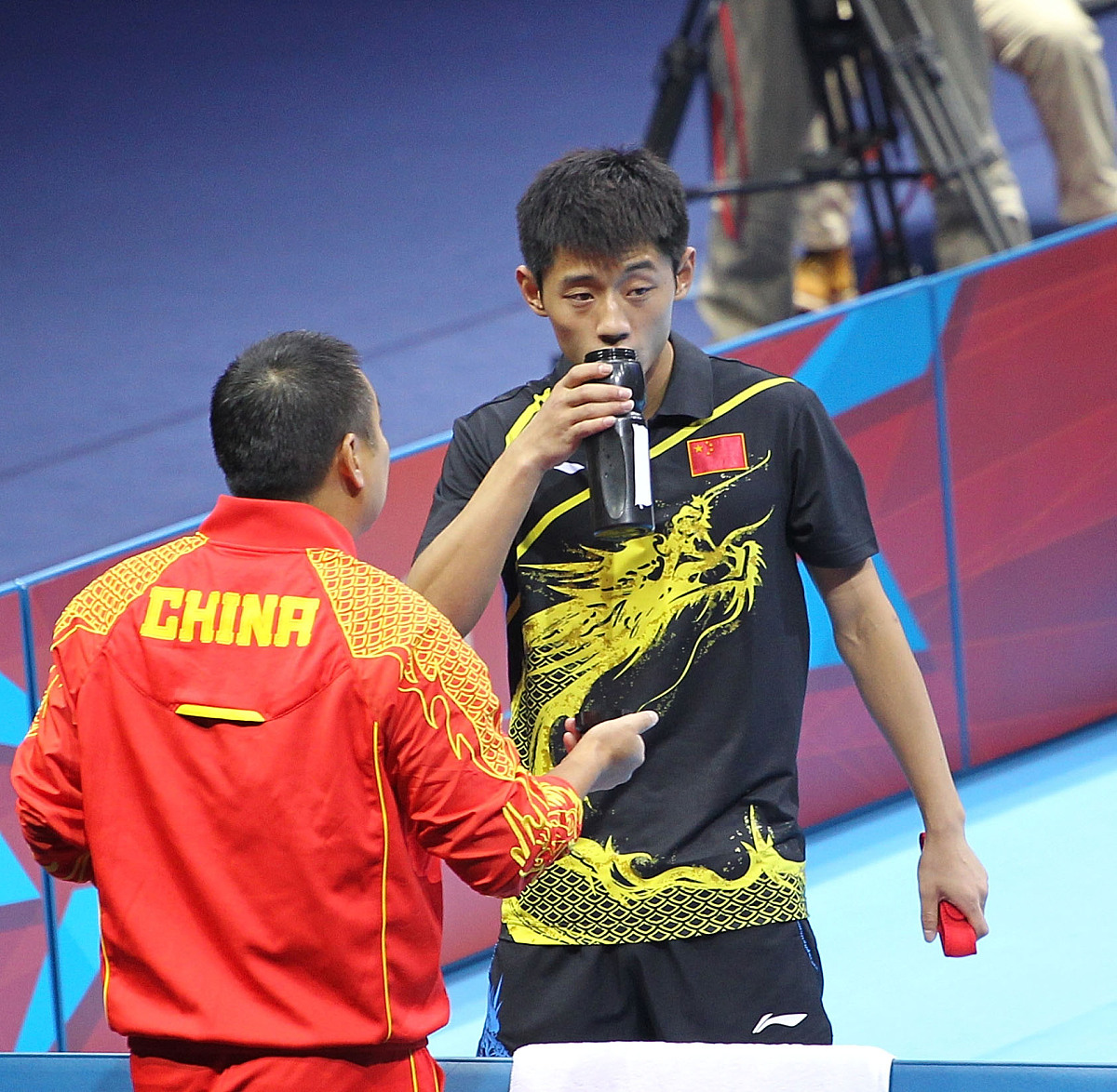 英国乒乓球队险胜瑞典乒乓球队，张继科关键制胜的简单介绍